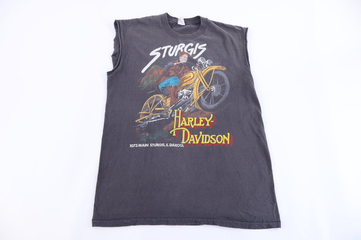 1987 Harley Davidson Motorcycles Sturgis Tank Top