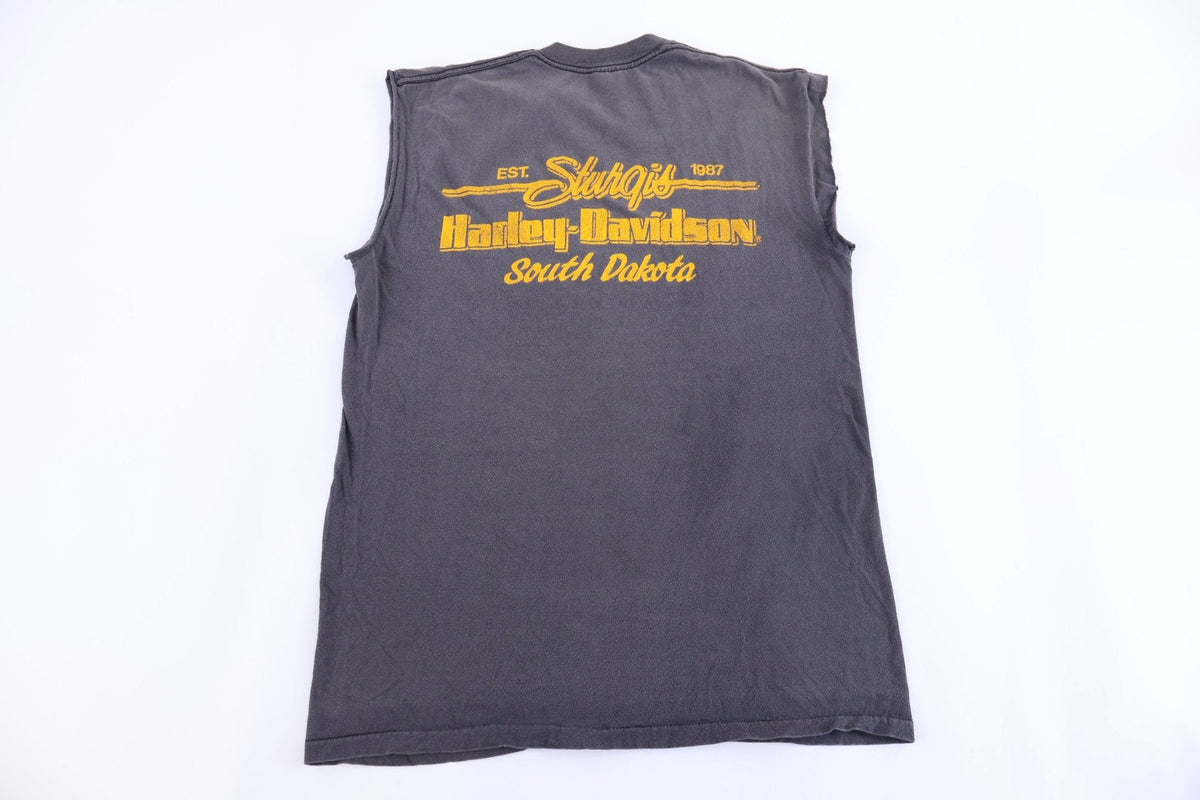 1987 Harley Davidson Motorcycles Sturgis Tank Top
