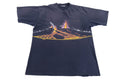 1989 San Segal Hawaii Volcano All Over Graphic T-shirt product image 1