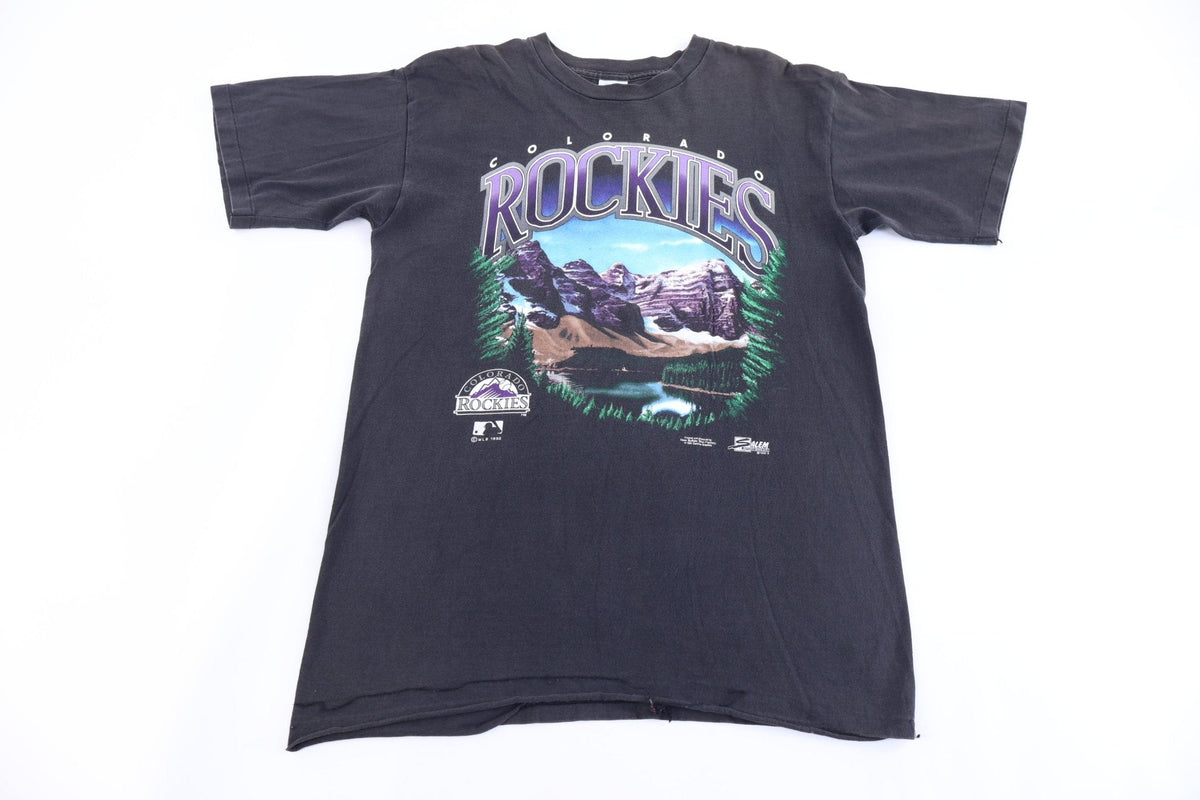 1992 Colorado Rockies Baseball T-shirt product image 1