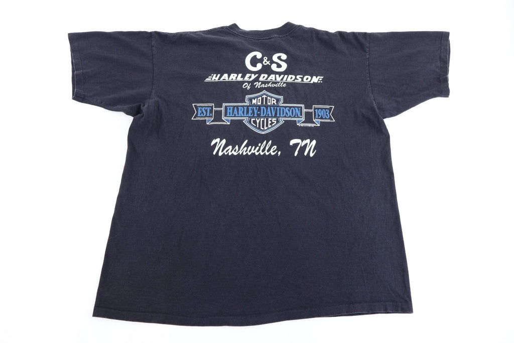 1992 Harley Davidson Motorcycles Tennessee T-shirt product image 2