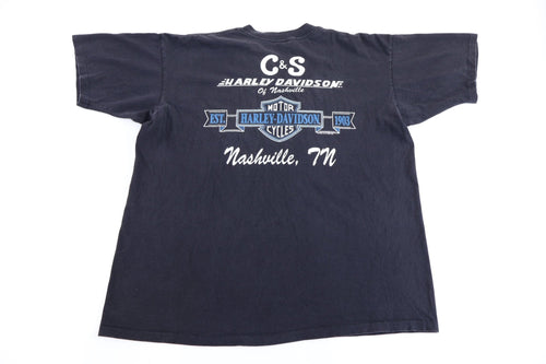 1992 Harley Davidson Motorcycles Tennessee T-shirt product image 2