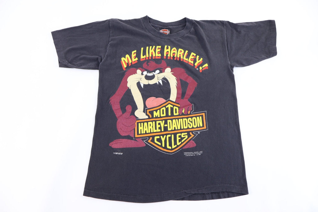 1992 Tasmanian Devil Harley Davidson Motorcycles T-shirt product image 1