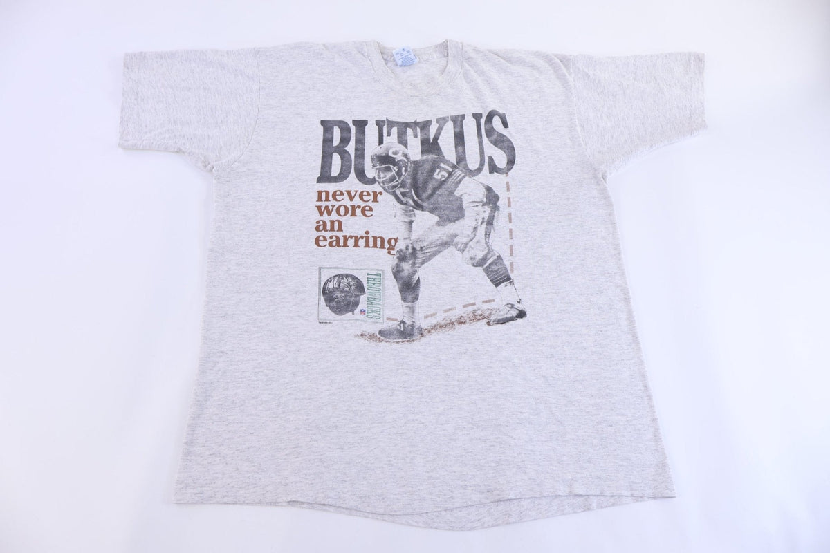 1993 Dick Butkus Chicago Bears Football T-shirt product image 1