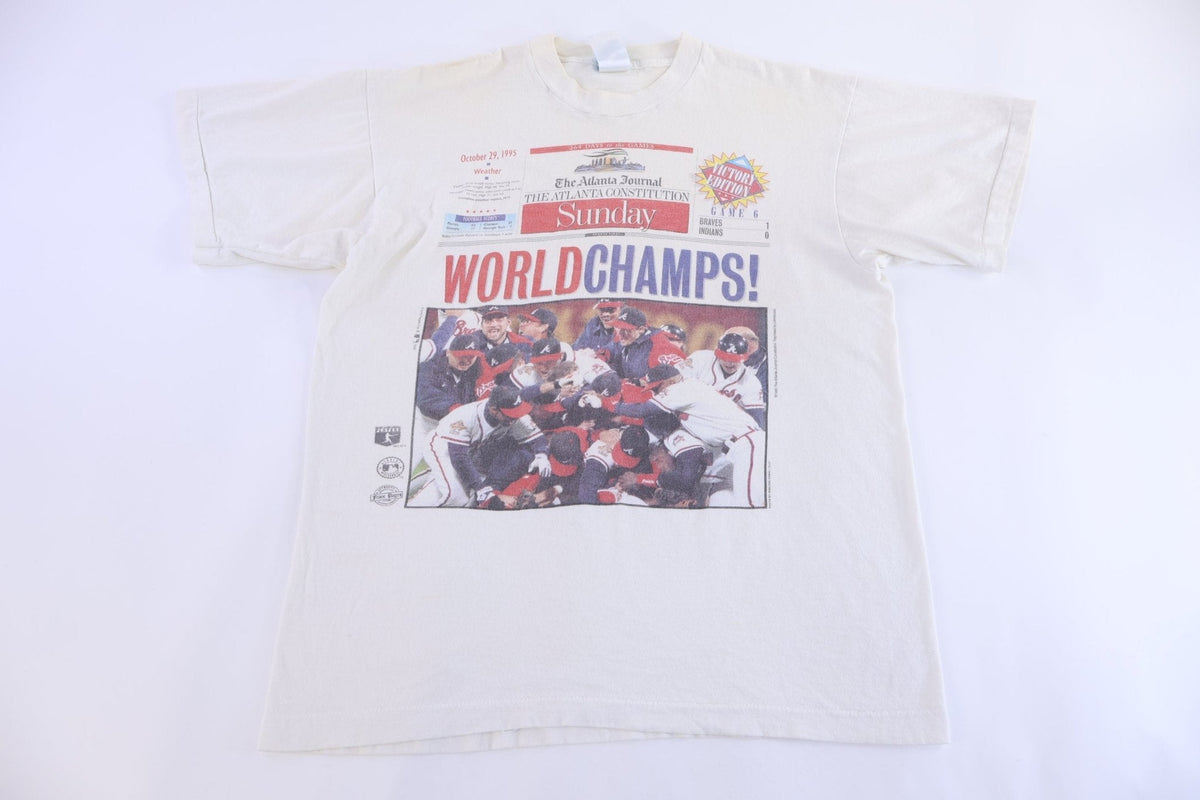 1995 Atlanta Braves World Champs T-shirt product image 1