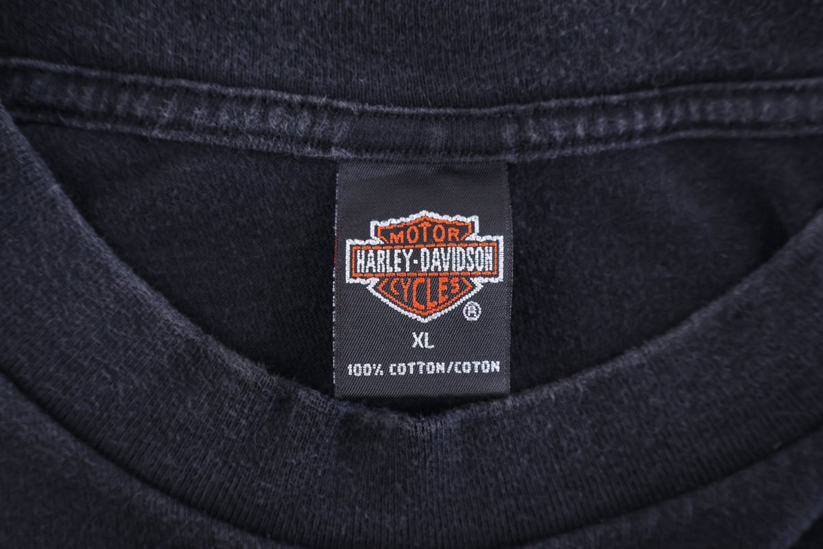1995 Harley Davidson Motorcycles Alaska T-shirt product image 3