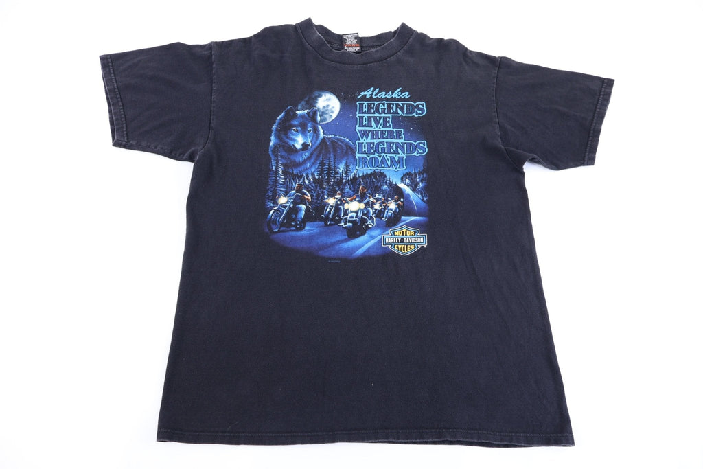 1995 Harley Davidson Motorcycles Alaska T-shirt product image 1