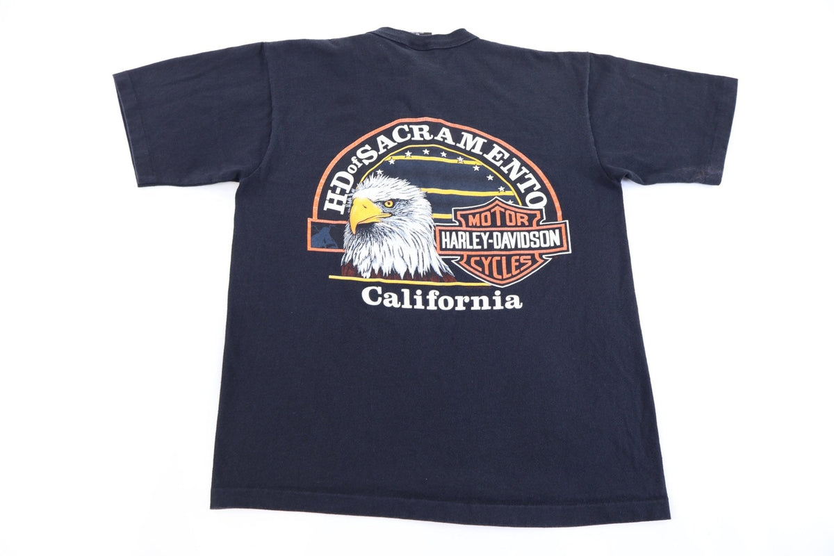1995 Harley Davidson Motorcycles California T-shirt product image 1