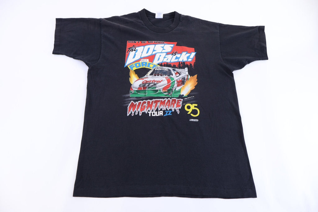 1995 John Force The Boss Is Back Racing T-shirt product image 1