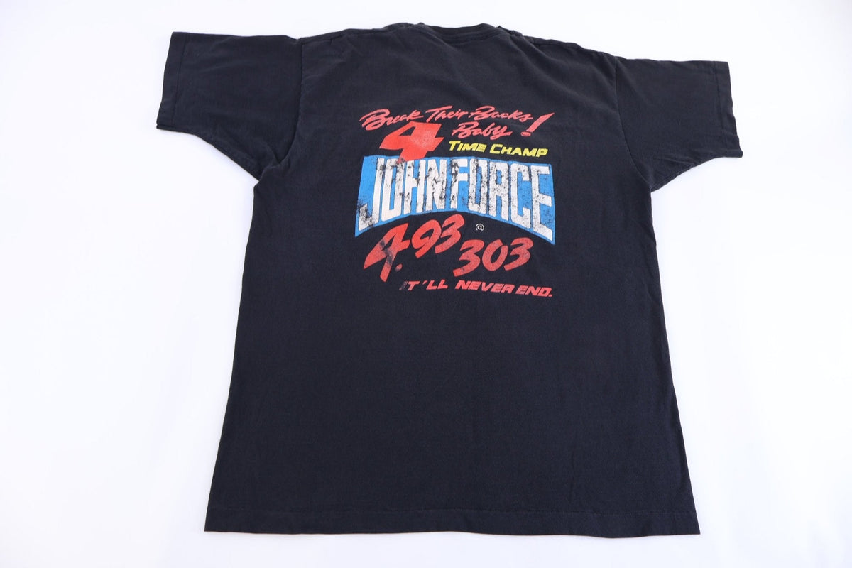 1995 John Force The Boss Is Back Racing T-shirt product image 2