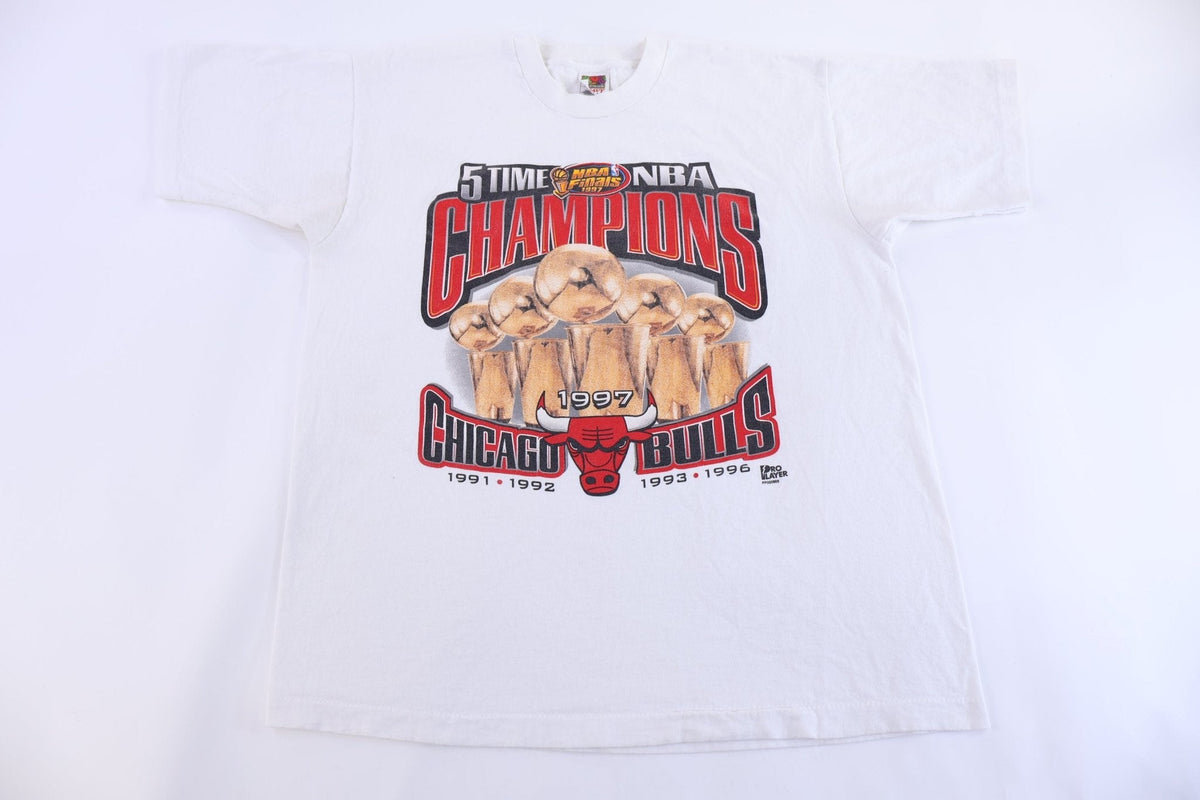 1997 Chicago Bulls 5 Time NBA Champions T-shirt product image 1
