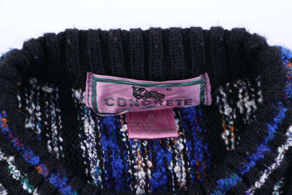 80's Concrete Multicolor Knit Sweater