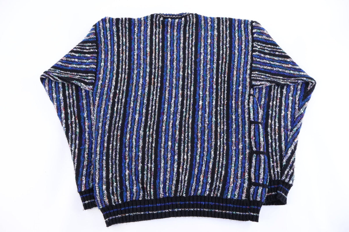 80's Concrete Multicolor Knit Sweater