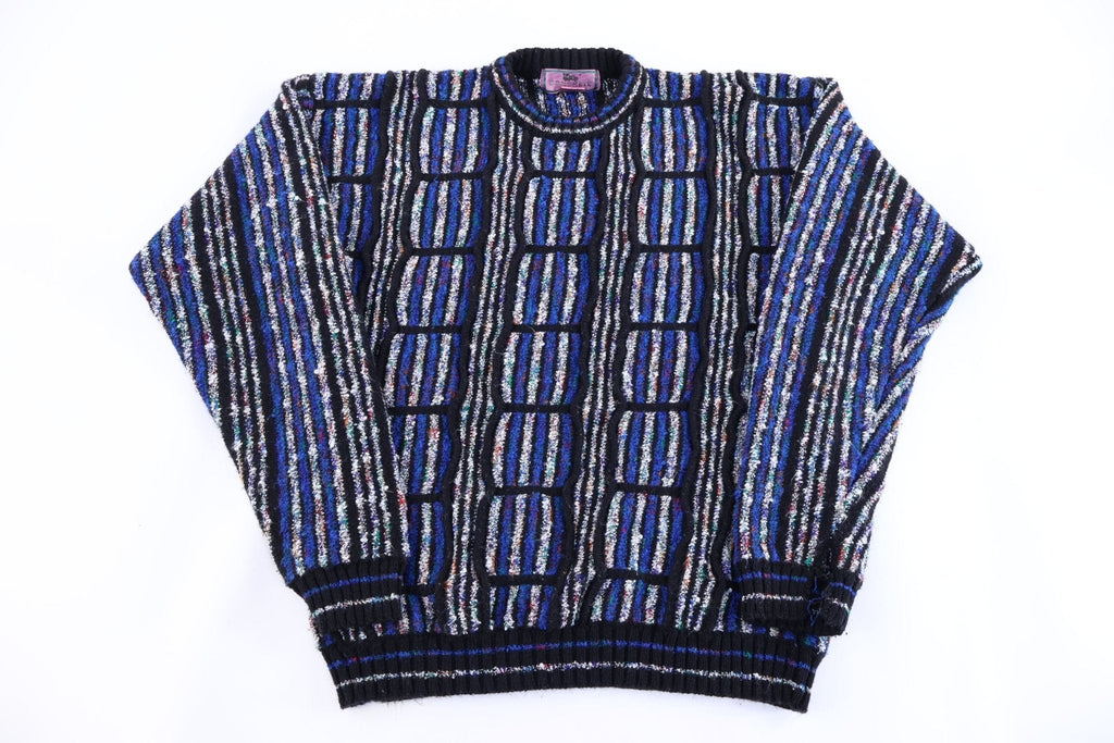 80's Concrete Multicolor Knit Sweater