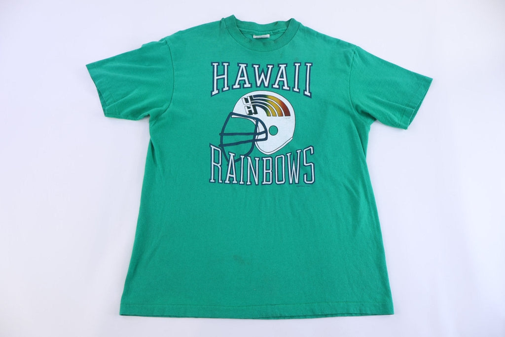80's Hawaii Rainbow Football T-shirt product image 1