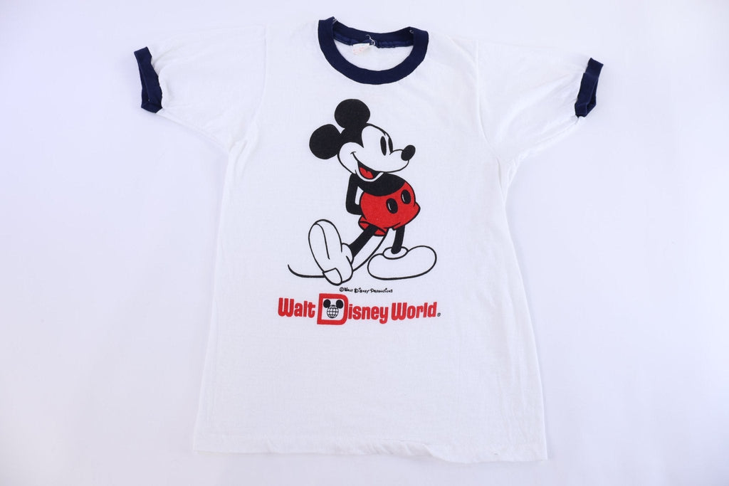 80's Mickey Mouse Graphic Ringer T-shirt product image 1