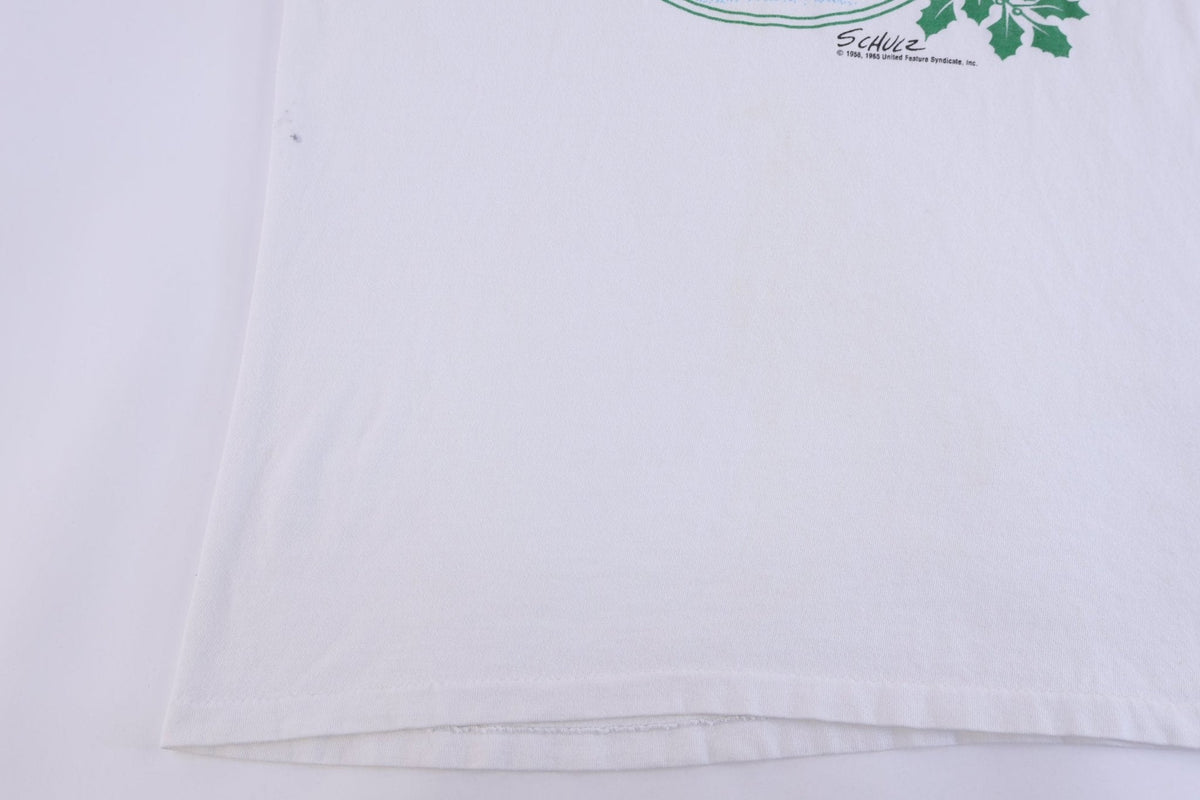 80's Snoopy & Woodstock Christmas T-shirt product image 3