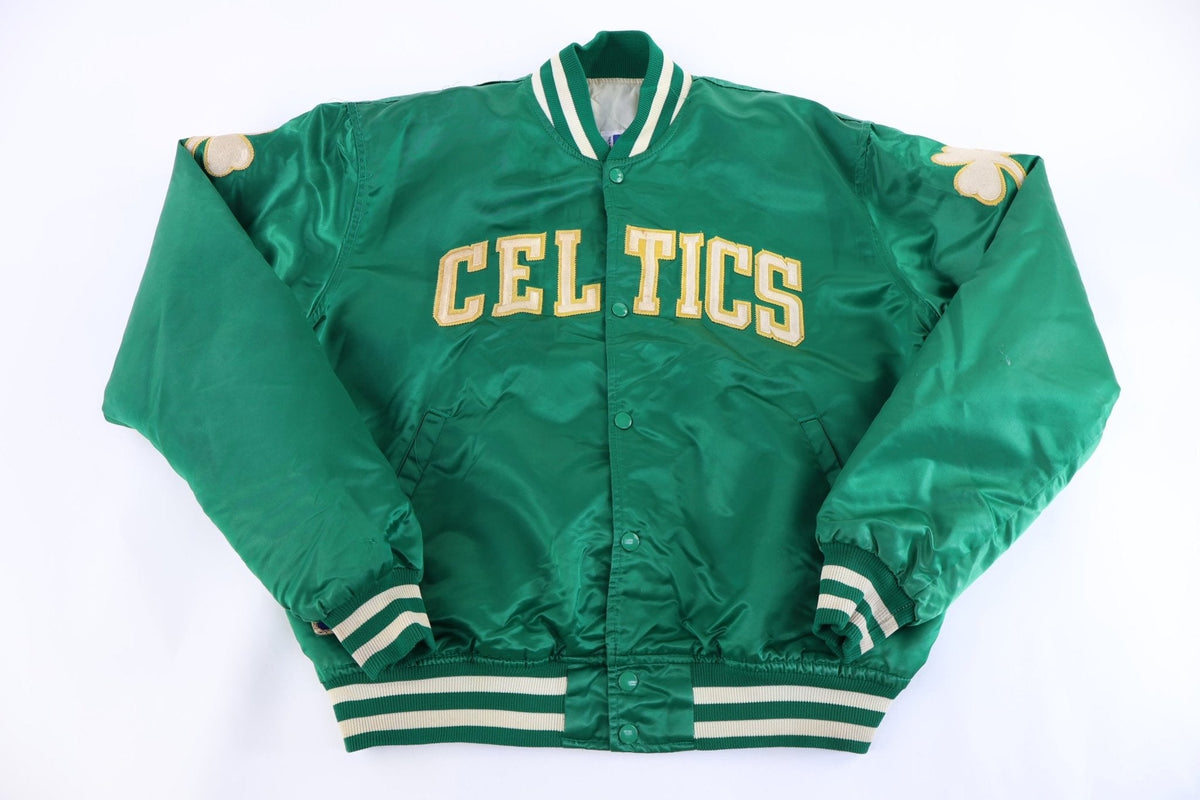 80's Starter Boston Celtics Basketball Bomber Jacket product image 1