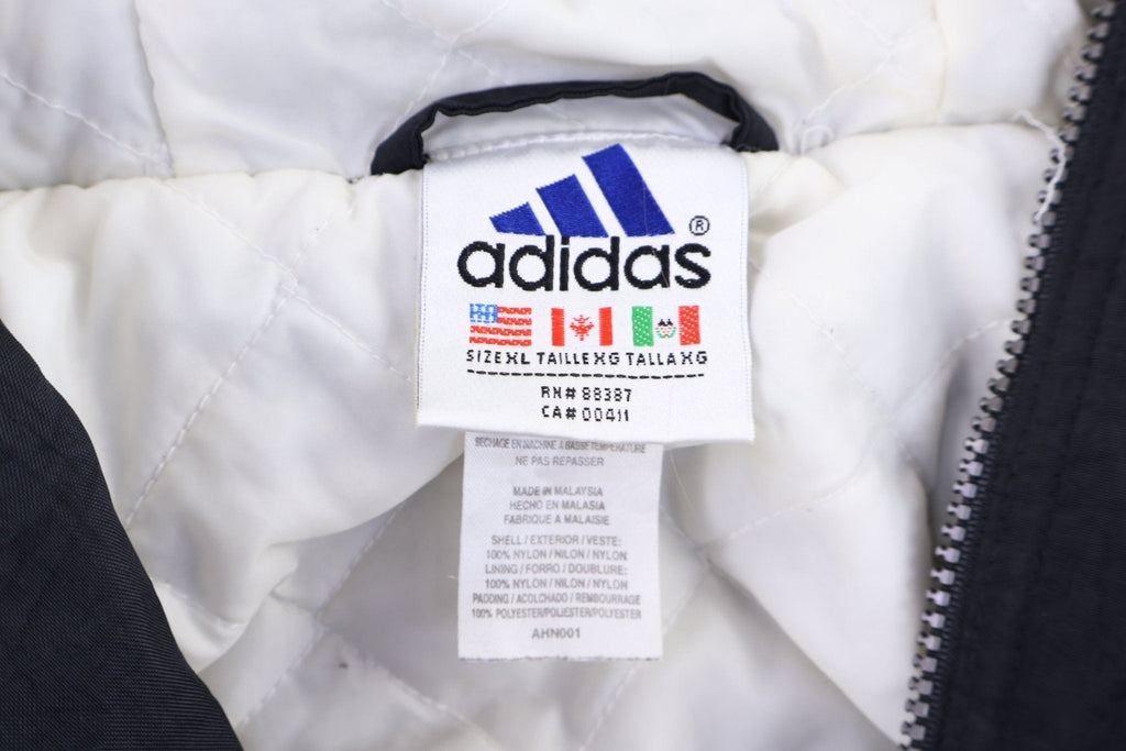 90's Adidas Black & White Full Zip Jacket product image 3
