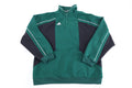 90's Adidas Embroidered Logo Black & Green Quarter Zip product image 1