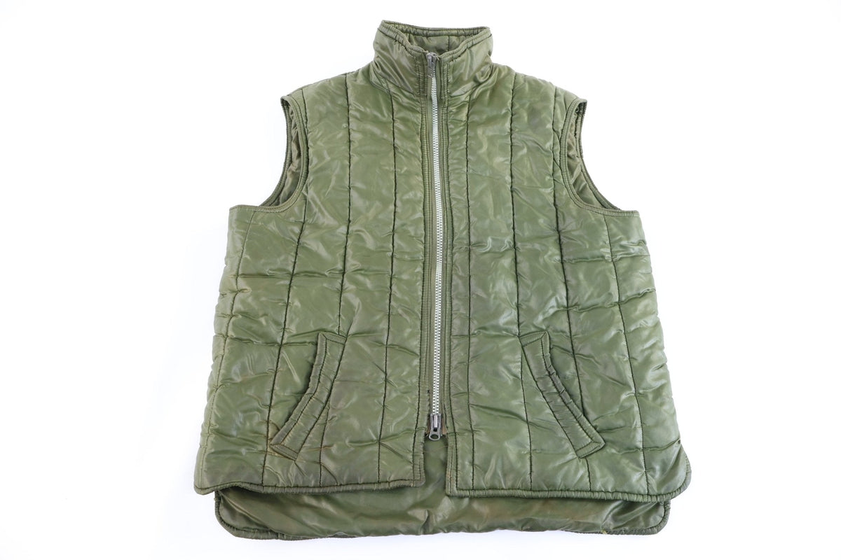 90's Barbour Green Full Zip Vest product image 1