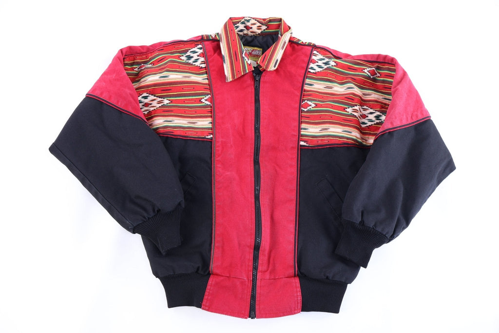 90's Bee-Wild Southwestern Pattern Full Zip Jacket product image 1