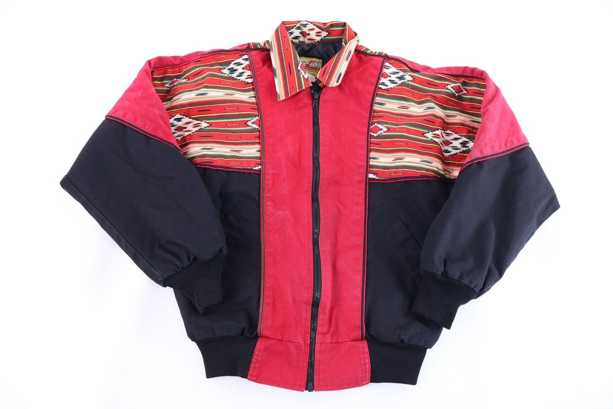 90's Bee-Wild Southwestern Pattern Full Zip Jacket product image 1