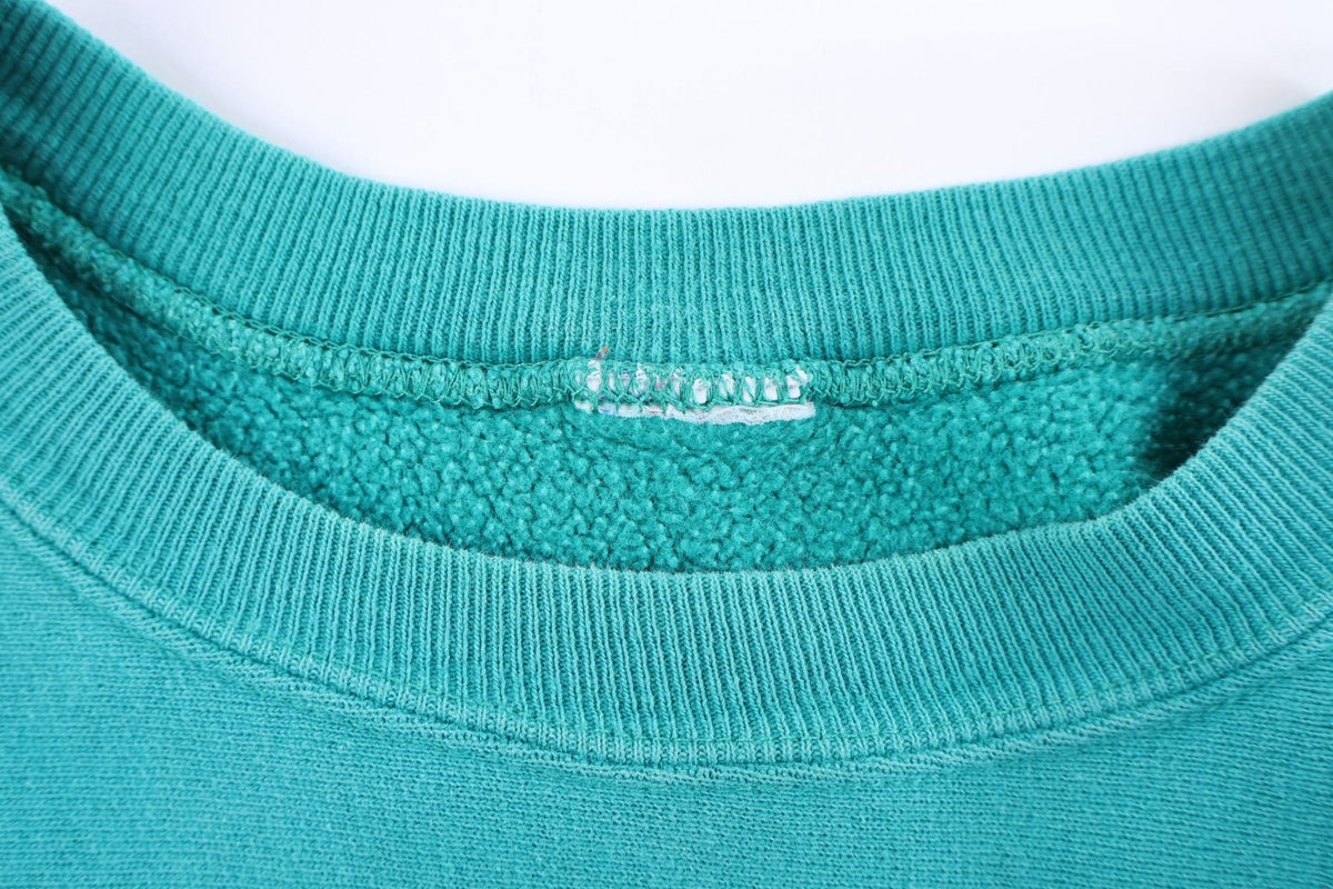 90's Champion Embroidered Logo Green Sweatshirt product image 3