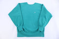 90's Champion Embroidered Logo Green Sweatshirt product image 1