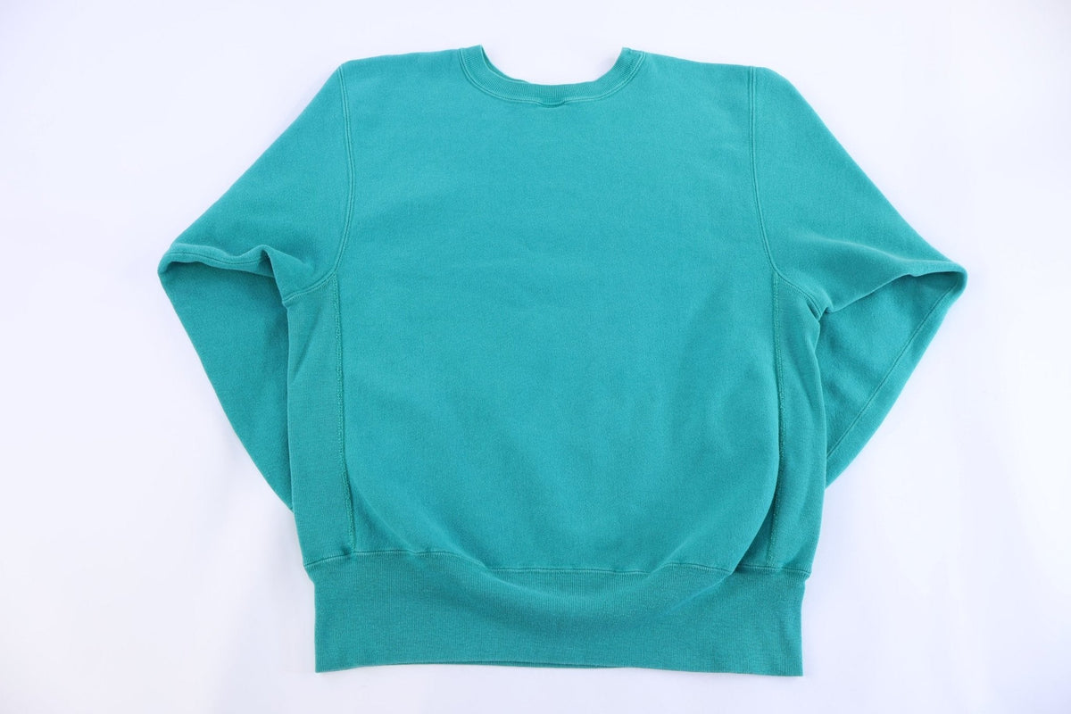 90's Champion Embroidered Logo Green Sweatshirt product image 2