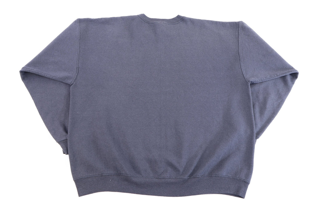 90's Champion Embroidered Logo Grey Blank Sweatshirt product image 2