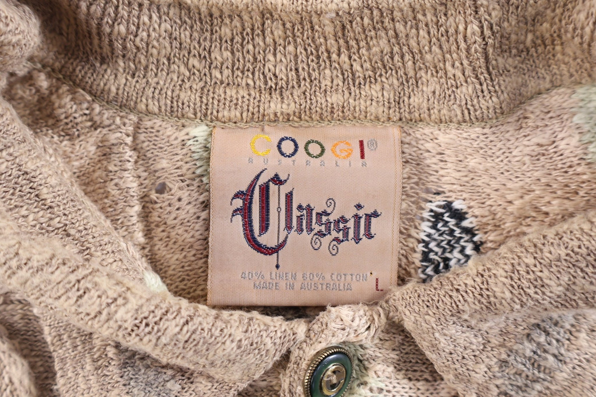 90's Coogi Australia Multipattern Knit Sweater