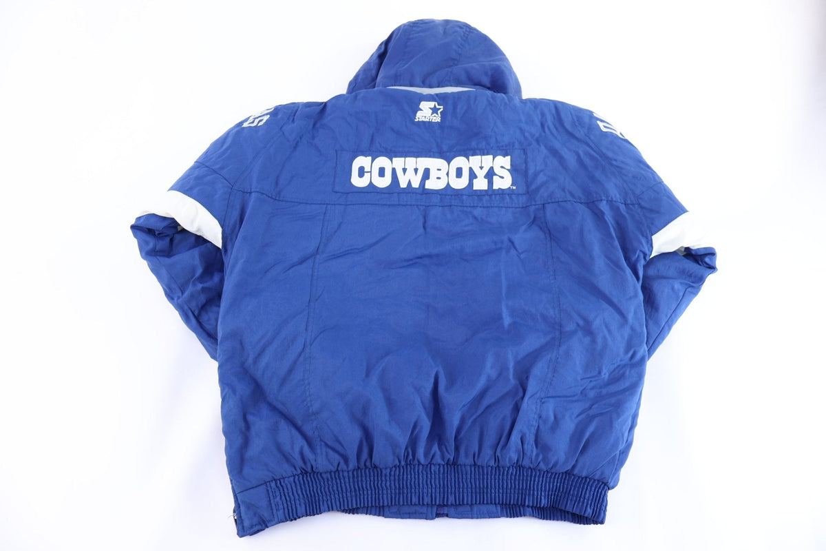 90's Dallas Cowboys Football Full Zip Puffer Jacket product image 2