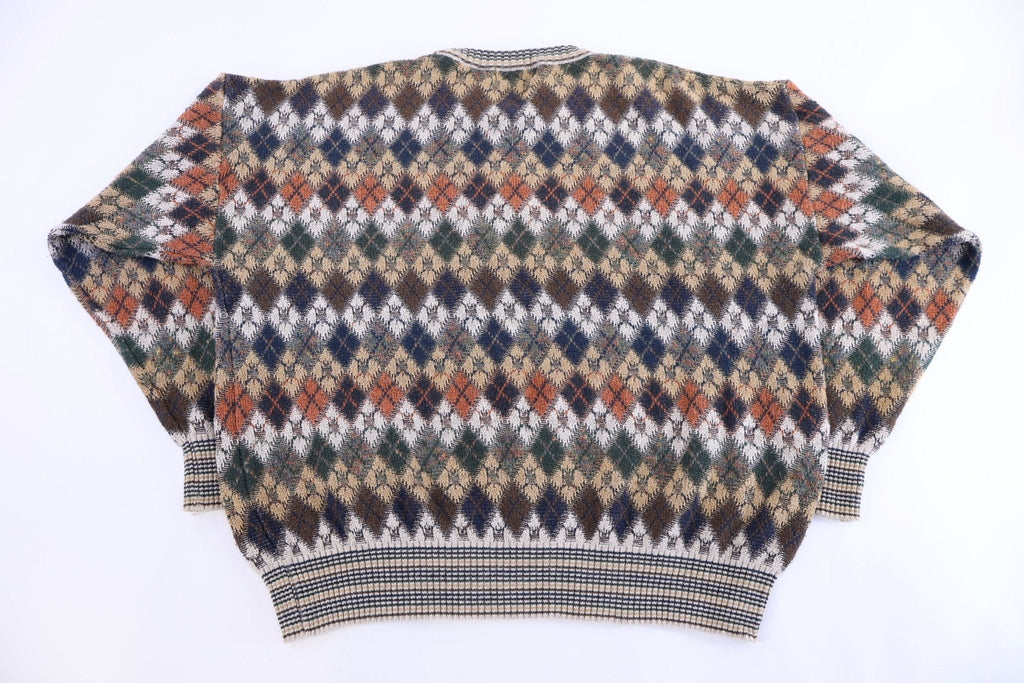90's Golfsmith Multicolor Knit Sweater