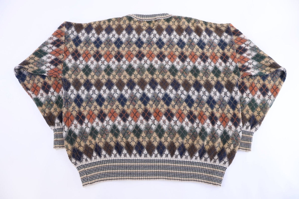 90's Golfsmith Multicolor Knit Sweater