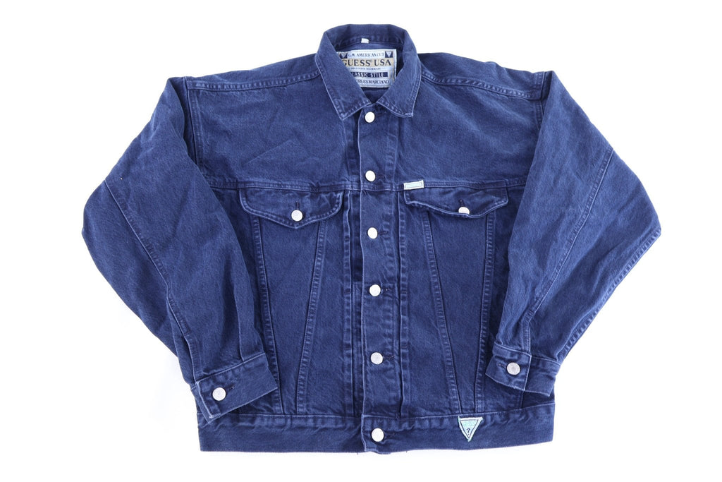 90's GUESS USA Navy Denim Jacket product image 1