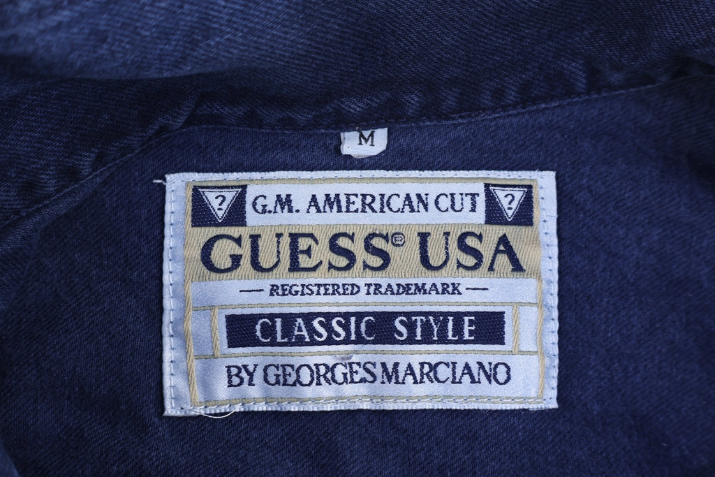 90's GUESS USA Navy Denim Jacket product image 3