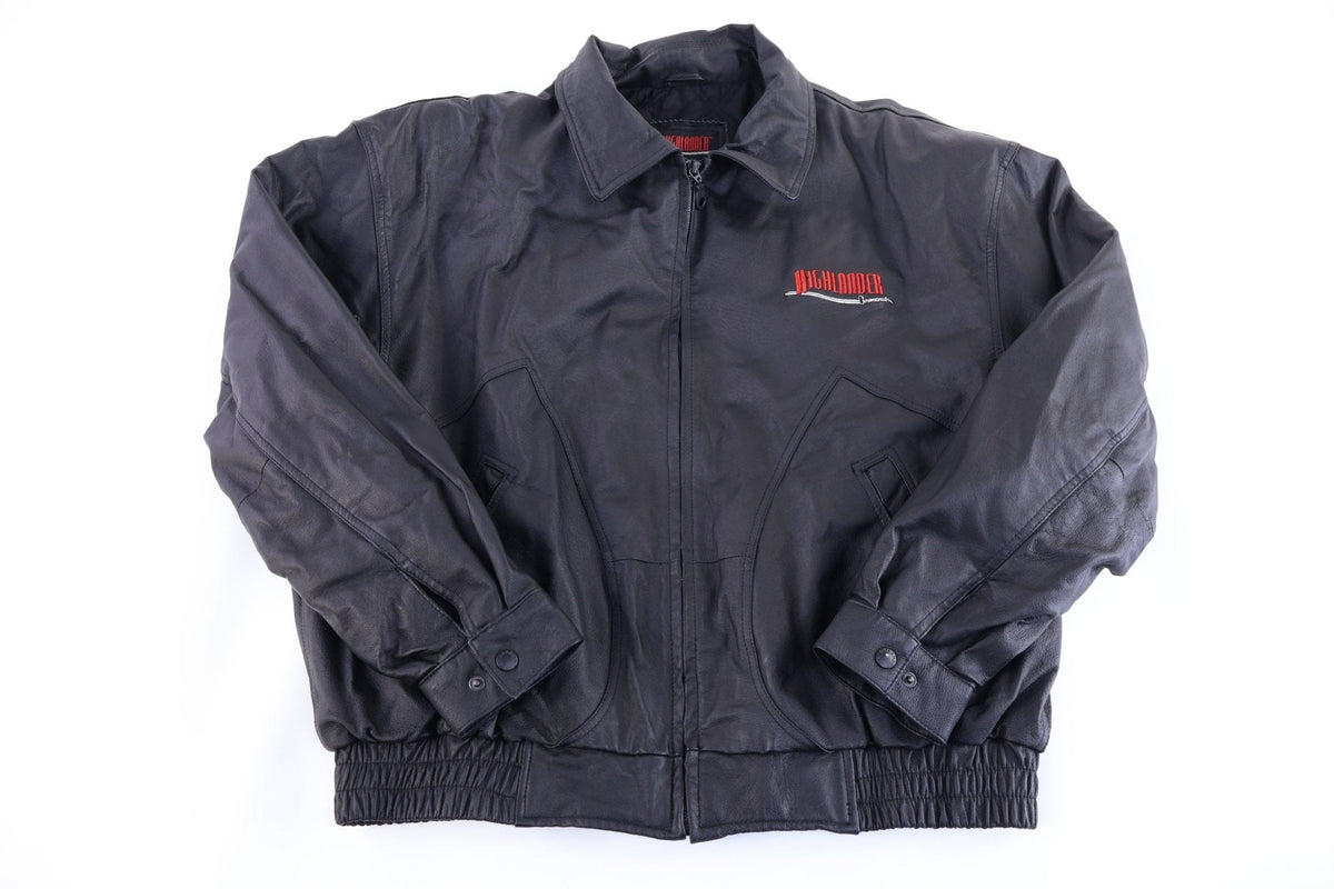 90's Highlander There Can Be Only One Black Full Zip Jacket product image 1