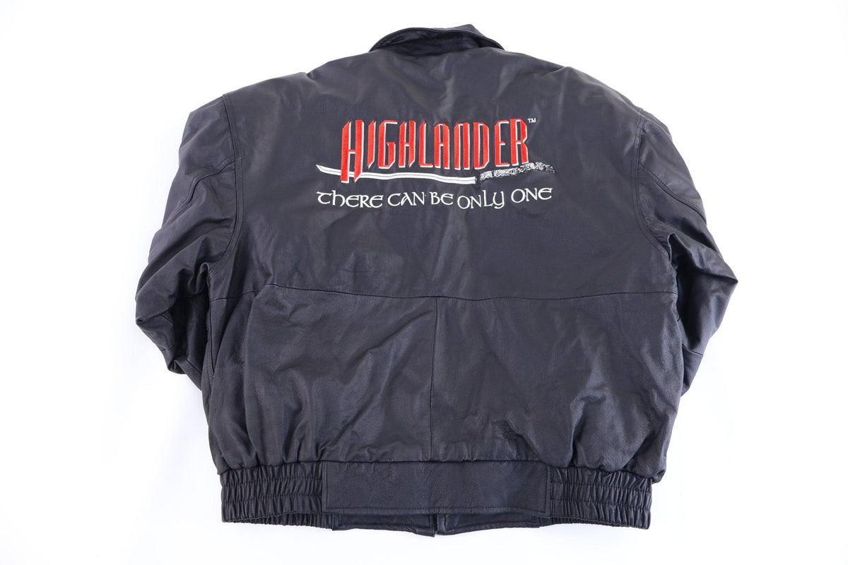 90's Highlander There Can Be Only One Black Full Zip Jacket product image 2