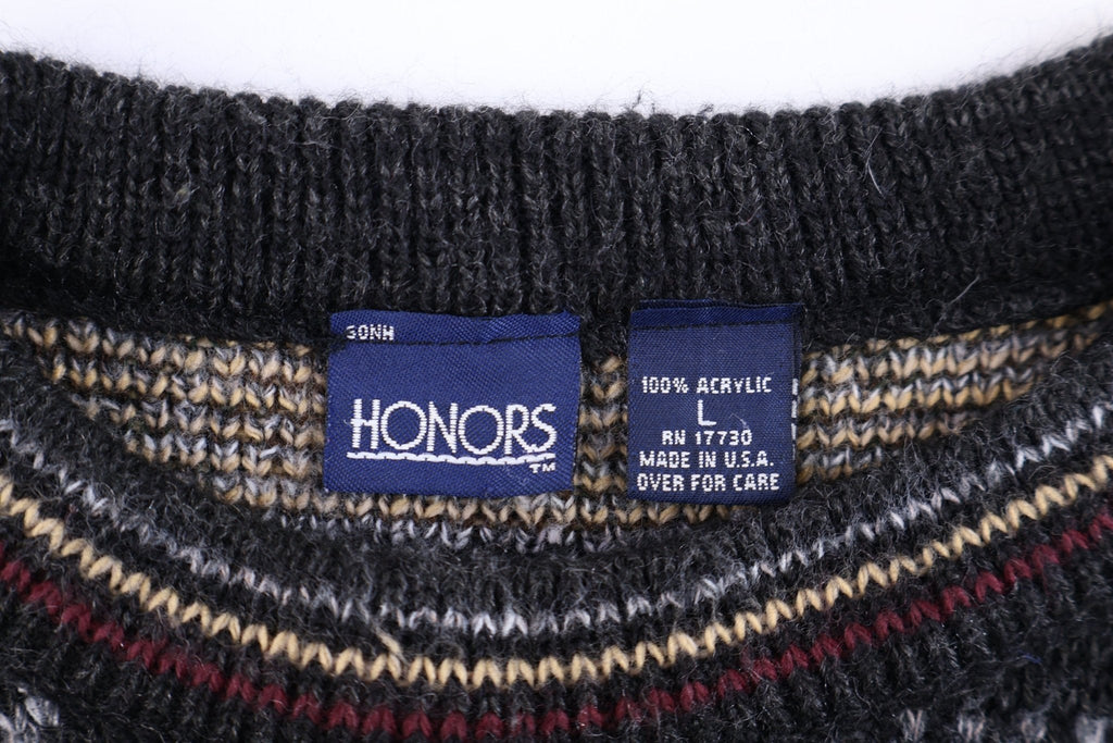 90's Honor Multipattern Knit Sweater