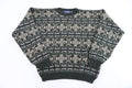90's Honors Multipattern Knit Sweater