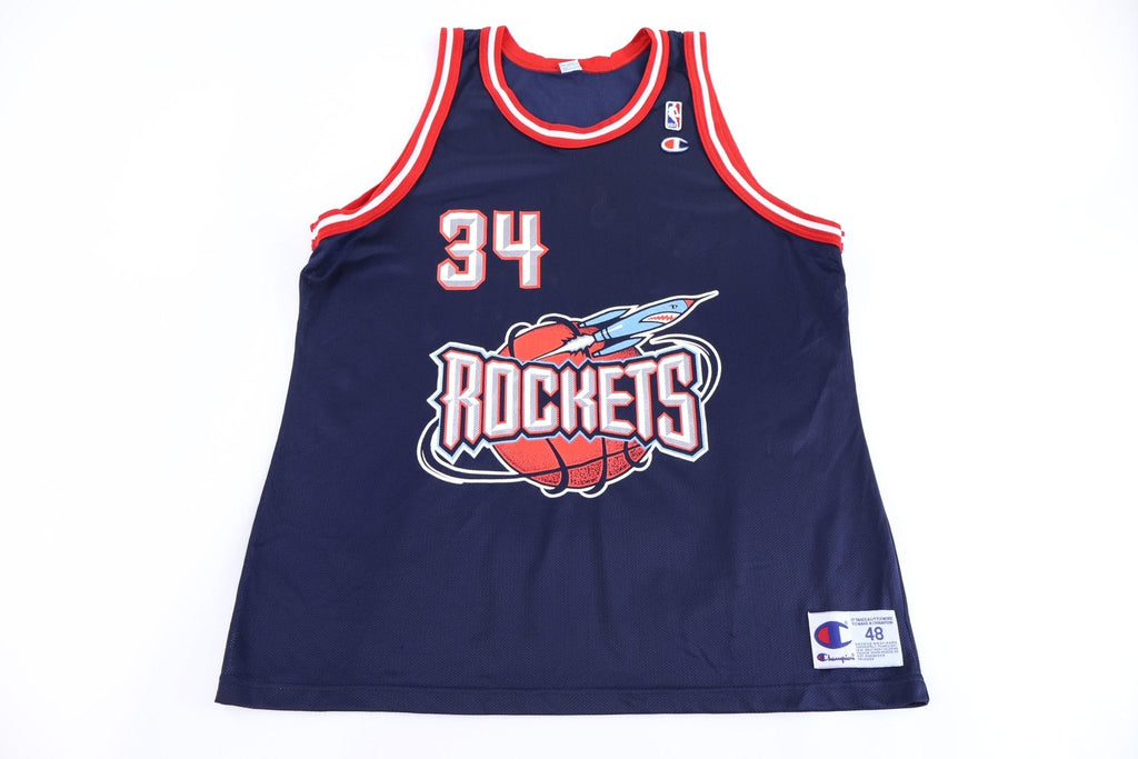 90's Houston Rockets Hakeem Olajuwon Basketball Jersey product image 1