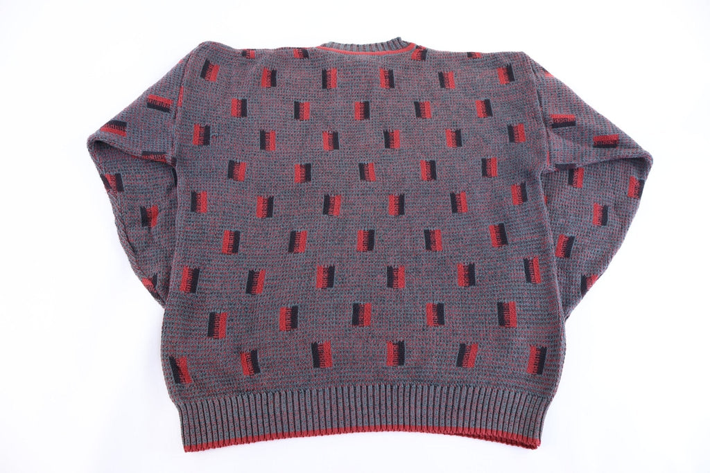 90's Izod Club Multipattern Knit Sweater