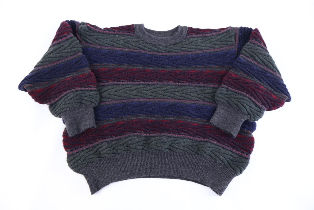 90's Jos A. Bank Multicolor Knit Sweater