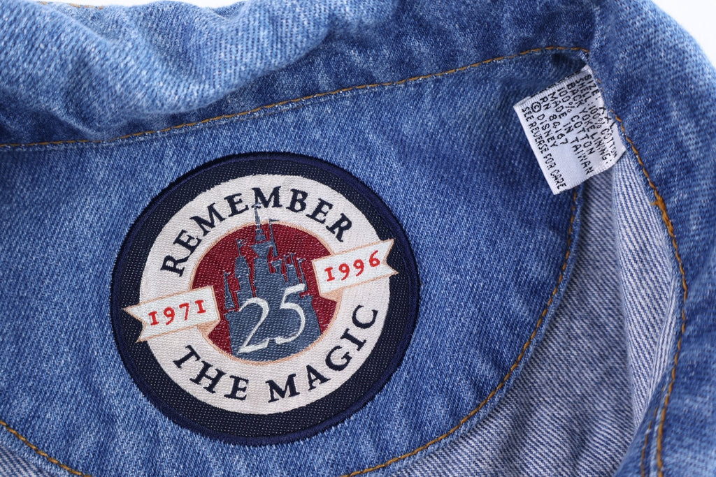 90's Mickey Mouse Embroidered Denim Jacket product image 3