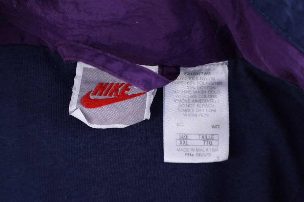 90's Nike Embroidered Logo Multicolor Full Zip Windbreaker product image 3