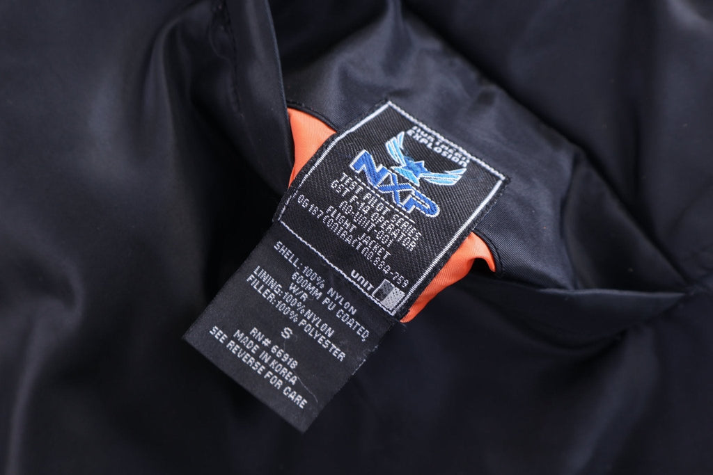 90's NXP MA-1 Reversible Full Zip Bomber Jacket product image 5