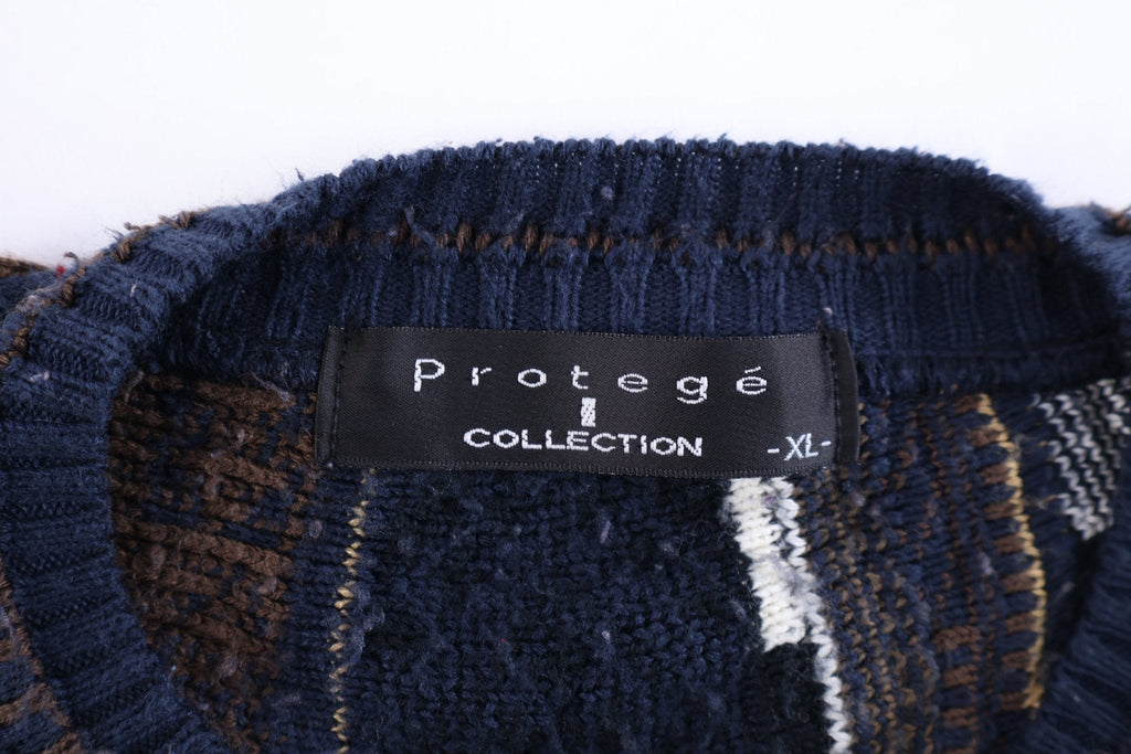 90's Protege Multipattern Knit Sweater