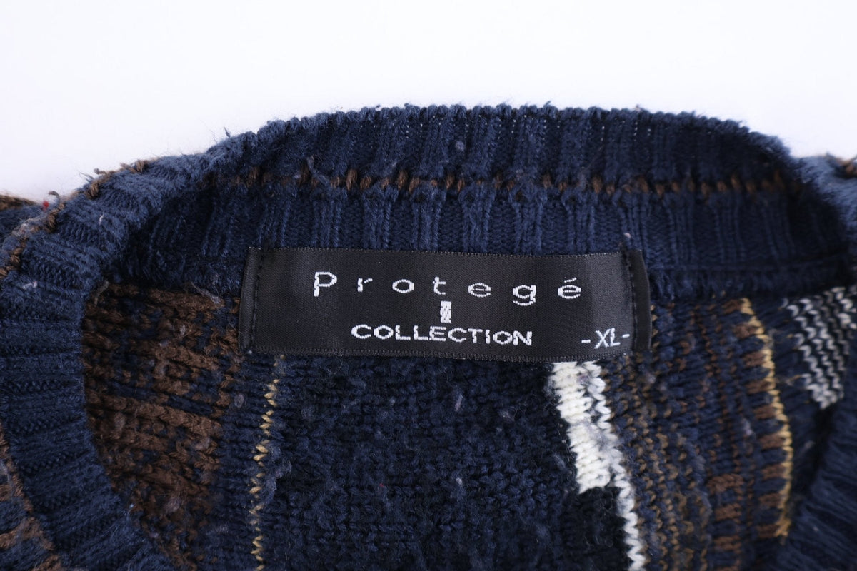 90's Protege Multipattern Knit Sweater