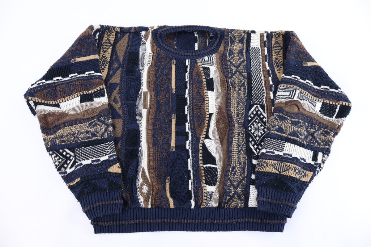 90's Protege Multipattern Knit Sweater